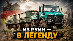 Как Германия придумала машину на все случаи жизни UNIMOG вездеходный грузовик