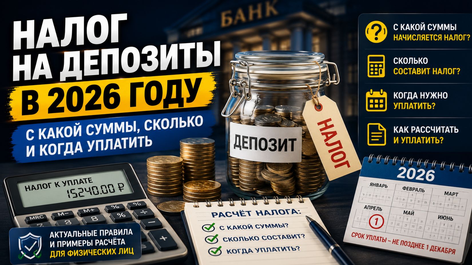 Вопросы по вкладам
