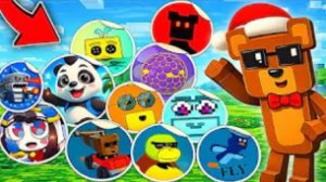 Все стикеры Нового обновления/Супер мишка адвентур/Super bear adventure.