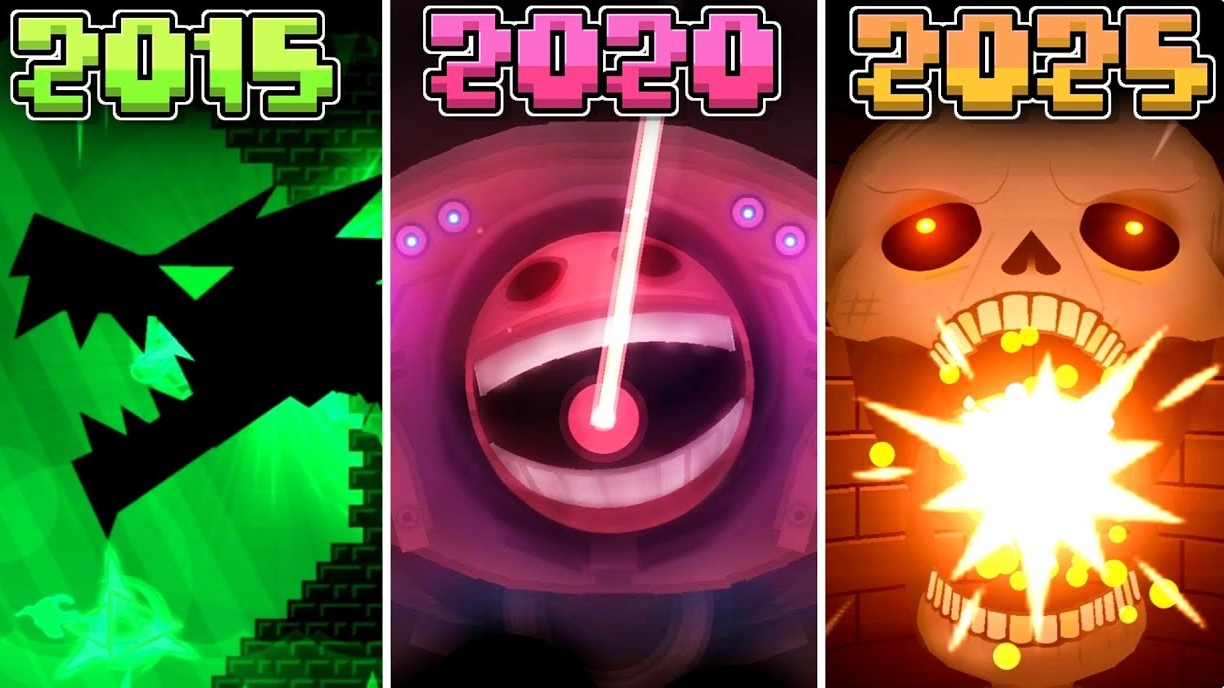 Эволюция БОССФАЙТОВ В Geometry Dash
