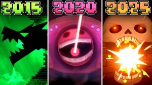 Эволюция БОССФАЙТОВ В Geometry Dash