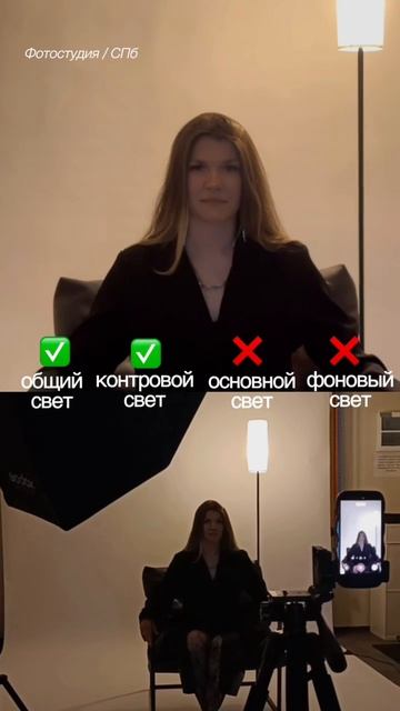 В уютной студии с профессиональным светом можно снимать качественные видео даже на Android.
