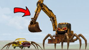 Я СОЗДАЛ НОВОГО ПОЖИРАТЕЛЯ ЭКСКАВАТОРОВ из Пожирателей Автомобилей! Garry's Mod