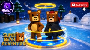 МЫ ВМЕСТЕ ОТПРАВИЛИСЬ В СНЕЖНУЮ ДОЛИНУ! ❄️🐻 | SUPER BEAR ADVENTURE