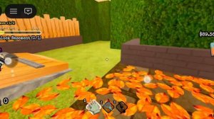 очисть весь дом от листьев игра в roblox