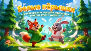 🕊️✨ Белые пёрышки — нежная русская народная аудиосказка о чистоте души и чудесах 🌲🩹