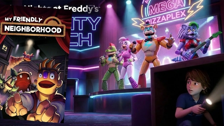 Five Nights At Freddy's Security Breach Burntrap Boss But My Frendly Neighborhood Music