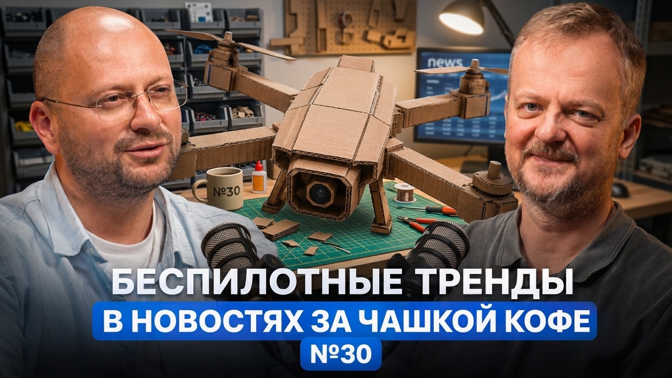 Беспилотные тренды в новостях за чашкой кофе №30