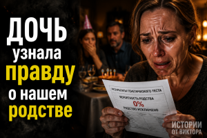 Анализ ДНК разрушил семейный вечер в день рождения внука