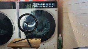 2 часть стирка вещей на программе хлопок 30 градусов 1200 об/мин
