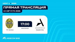 AFL26. West 1. Day 11. FC Verona - Akademika.