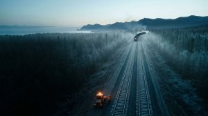 Тихоокеанская железная дорога - частная стройка длиной 626 км, сравнимая по масштабу с БАМом