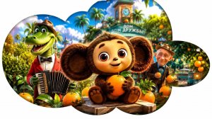 Чебурашка, развивающие игры для детей.