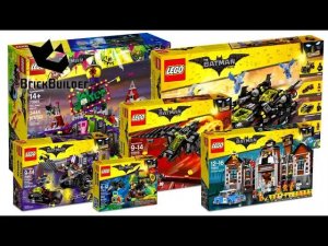 Сборка всех наборов LEGO Batman 2017