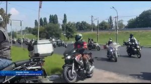 Международный мотопробег прошёл в Воронеже