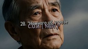 28. «Немного об угрозе С.О.И.» ( 1987г.)