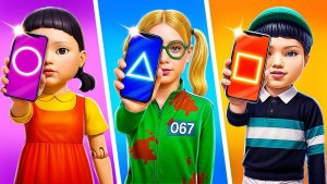 Преображение Куклы из Игры в кальмара! Глоу Ап