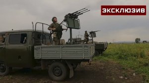 Сотни шаров подняли в небо для тренировки мобильных огневых групп