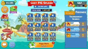 Angry Birds Friends. Last PIG Splash (15.08.2026). Все уровни 3 звезды. Прохождение от SAFa.