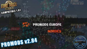 ProMods Europe v2.84 для ETS 2 v1.61