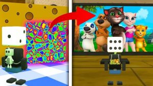 Новый портал в секретную комнату с телевизором — прохождение игры Super Bear Adventure