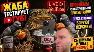 Адамян обзоры. САМВЕЛ АД⧹ГАДЯ ТЕСТИРУЕТ ЮТУБ!ПРОБЛЕМЫС ПРОСМОТРАМИ! СЯВКА ВОРУЕТ ПЕРСИКИ! СЕНЬОРА О.