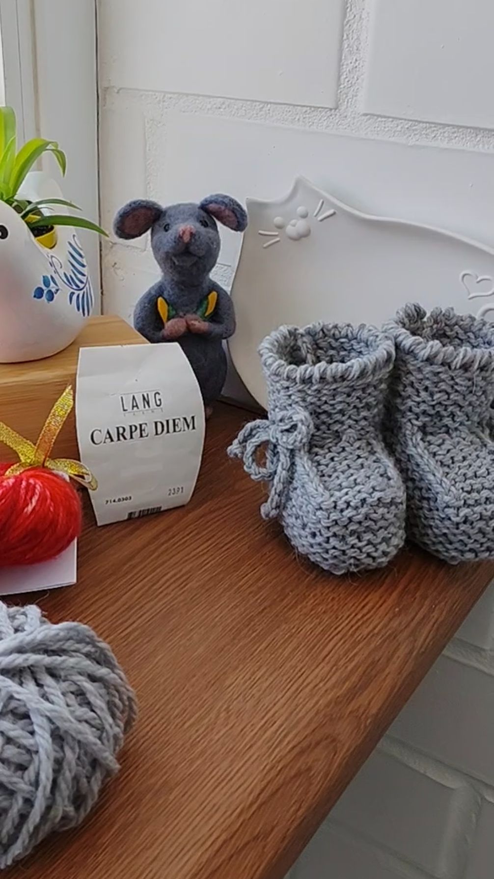 Мышат свяжу чуть позже 😊🐭