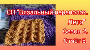 СП « Вязальный переполох. Лето» Сезон 2. Отчёт 5.