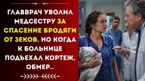 Главврач уволил МЕДСЕСТРУ за спасение БРОДЯГИ от зеков. Истории из жизни. Аудиорассказ.