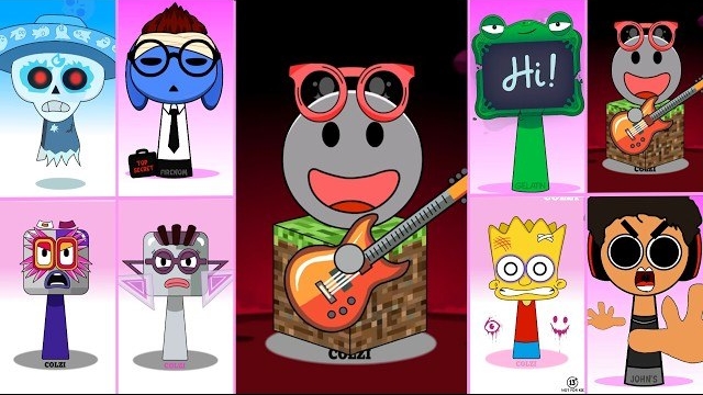 Sprunki OC Лилипанк «История игрушек 5», 2-я часть #sprunki #sprunkioc #lilypad #toystory #incredibo