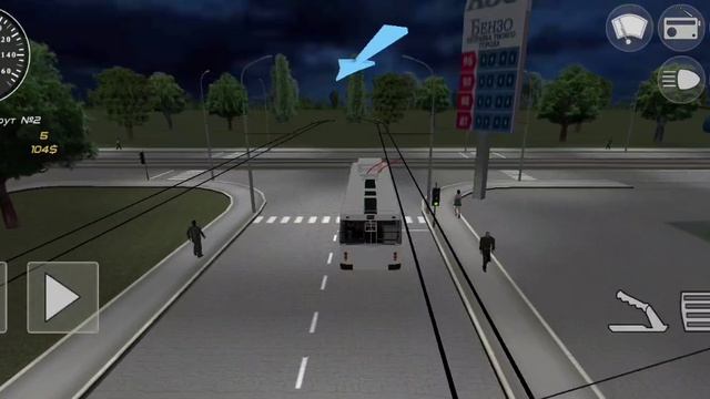 троллейбус Никола Тесла но это симулятор троллейбуса 3D 2018