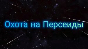 Охота на Персеиды