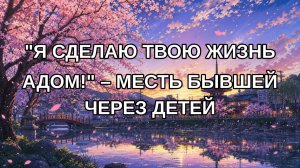 «Я сделаю твою жизнь адом!» – Месть бывшей через детей