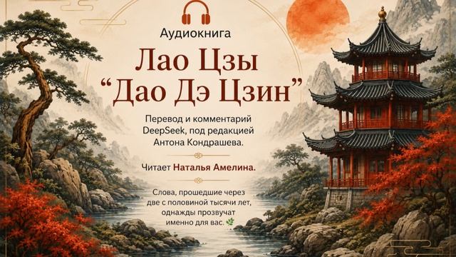 Лао Цзы — Дао Дэ Цзин | Полная аудиокнига