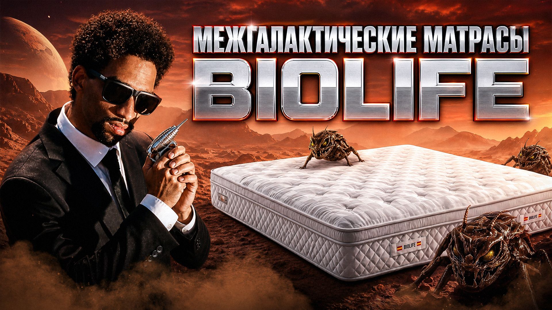 Матрасы межгалактического масштаба - BioLife от Mr Mattress