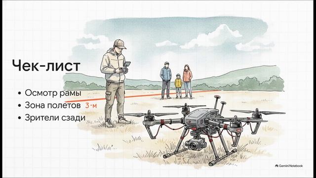 БПЛА 8-9 класс 13 Техника безопасности при использовании беспилотного воздушного судна