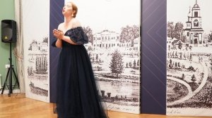 София Цесарская исполняет арию Эльвиры из оперы «Дон-Жуан» Моцарта. Фортепиано — Наталья Латифова