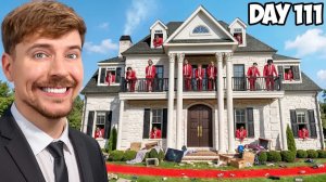 Последний, Кто Покинет Особняк, Получит Его (Мистер Бист | Mr Beast)