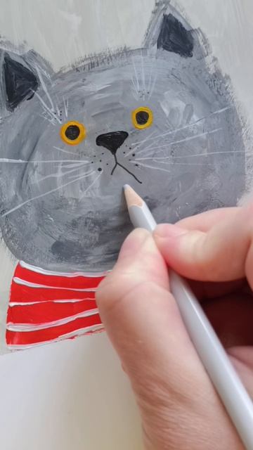 рисунок котика