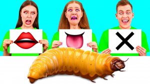 Откуси Лизни или Ничего Челлендж # Вкусные Кухонные Лайфхаки от Fun Challenge