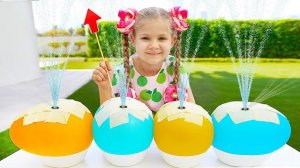 Ребята показывают эксперименты с цветами 😍 мульт для детей