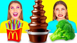Шоколадный Фонтан Челлендж # Сумасшедший Челлендж c DoDo Challenge