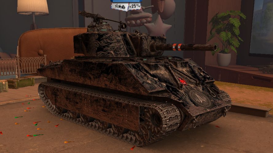 Наконец то две отметки на M4A3FL !