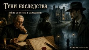 Вдова под прицелом в детективной аудиокниге «Тени наследства»
