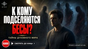 К КОМУ ПОДСЕЛЯЮТСЯ БЕСЫ?
