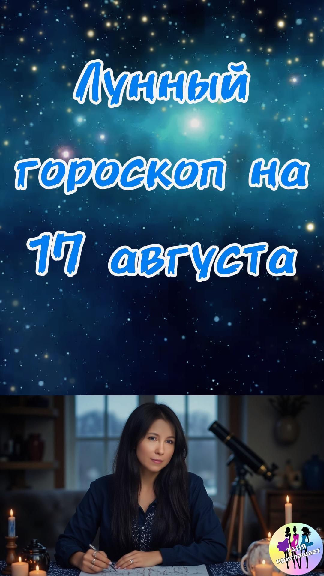 Гороскоп на 17.08.2026. Гороскоп на сегодня