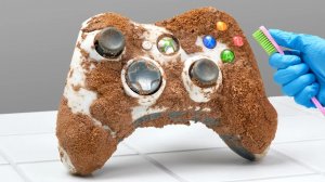Удовлетворяющая глубокая чистка контроллера Xbox — ASMR