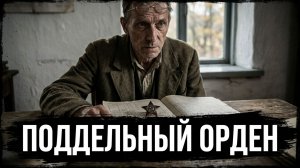 ПОДДЕЛЬНЫЙ ОРДЕН | АУДИОКНИГА / ДРАМА РАССКАЗ ДО СЛЕЗ