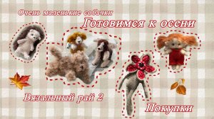 ГОТОВИМСЯ К ОСЕНИ| УШАСТИКИ | МНОГО МЕЛОЧЕЙ | ПОКУПКИ | ВЯЖЕМ И БОЛТАЕМ | вязовлог