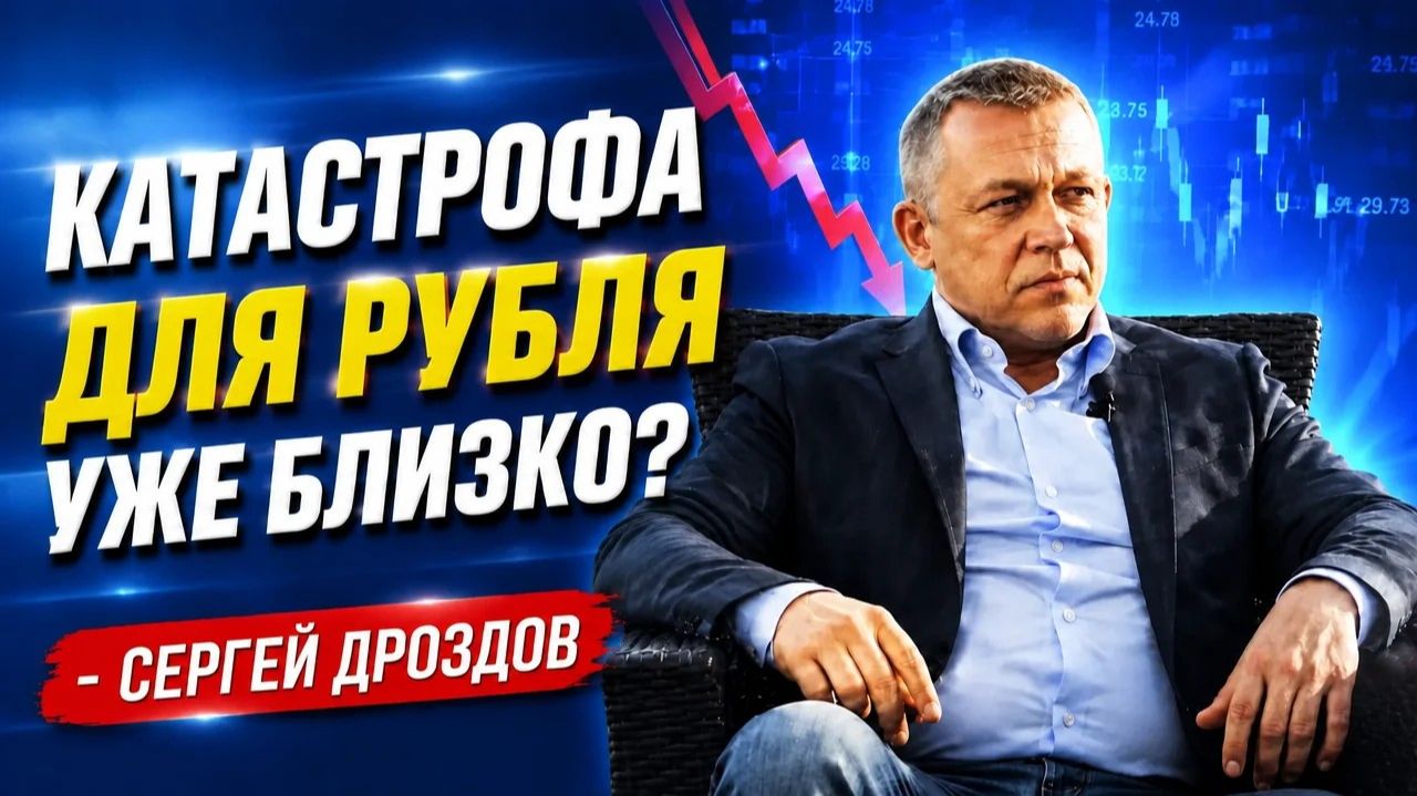 Катастрофа для рубля уже близко? Сергей Дроздов
